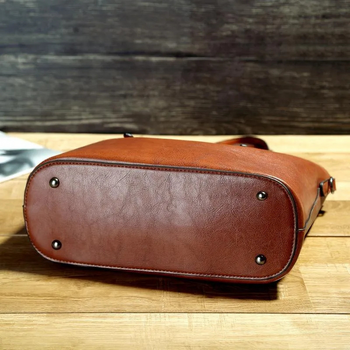 Drune | Damen Designer Handtasche Schwarz