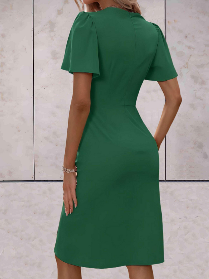 Drune | Hochzeitsgast Wickelkleid Mini