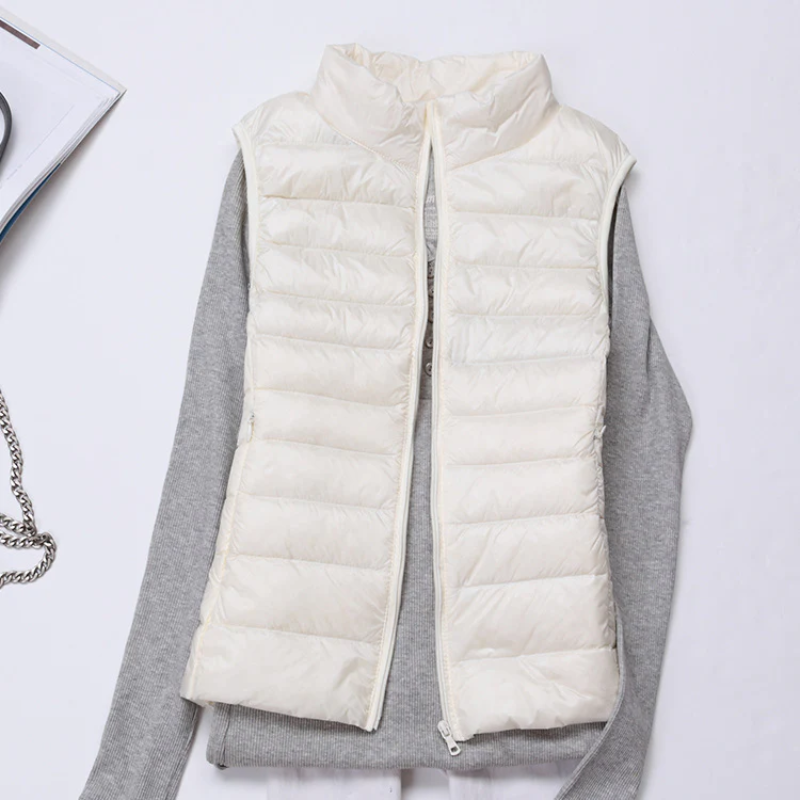 Drune | Damen Leichte Steppjacke Ärmellose Weste
