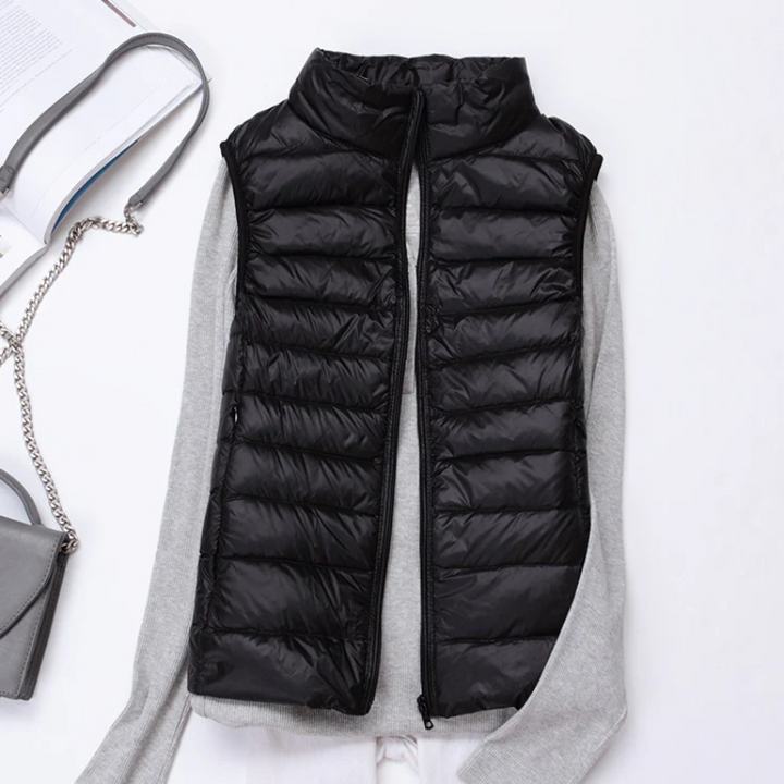 Drune | Damen Leichte Steppjacke Ärmellose Weste