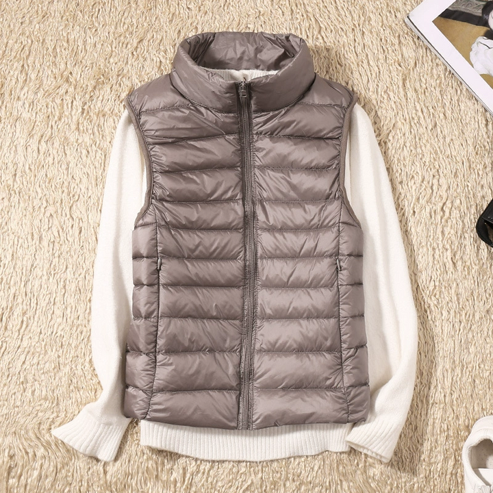 Drune | Damen Leichte Steppjacke Ärmellose Weste