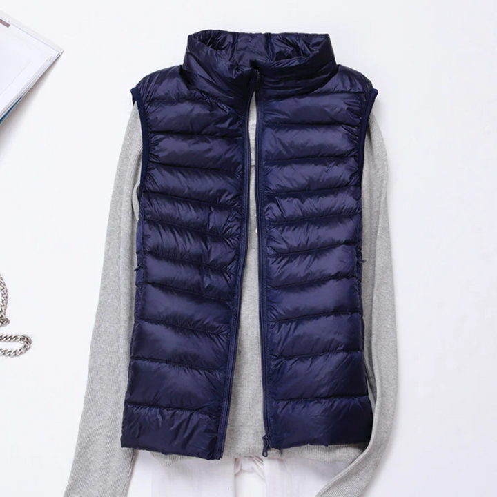 Drune | Damen Leichte Steppjacke Ärmellose Weste