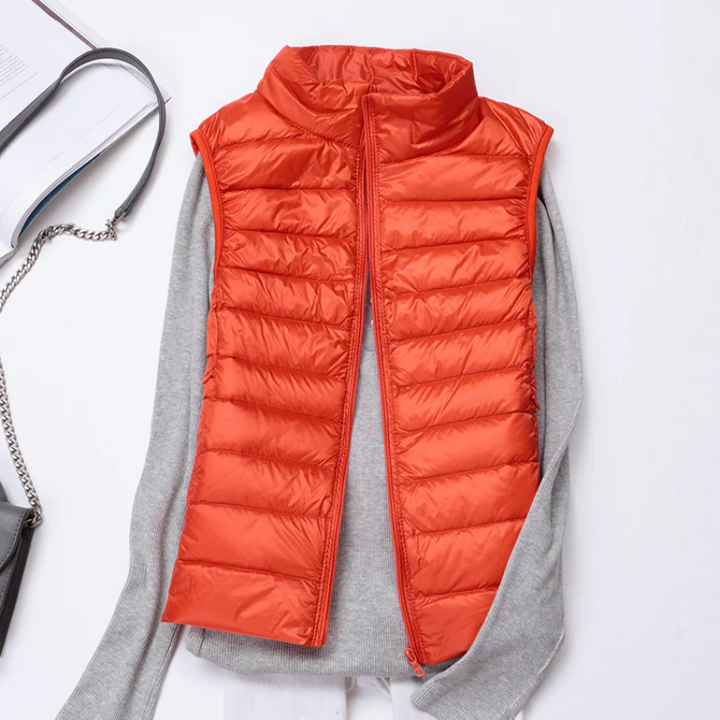 Drune | Damen Leichte Steppjacke Ärmellose Weste
