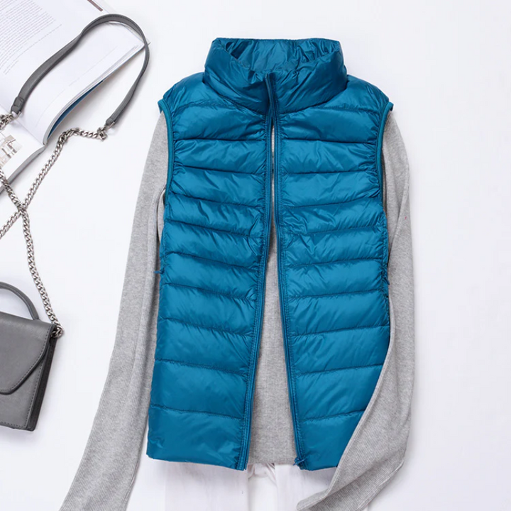 Drune | Damen Leichte Steppjacke Ärmellose Weste