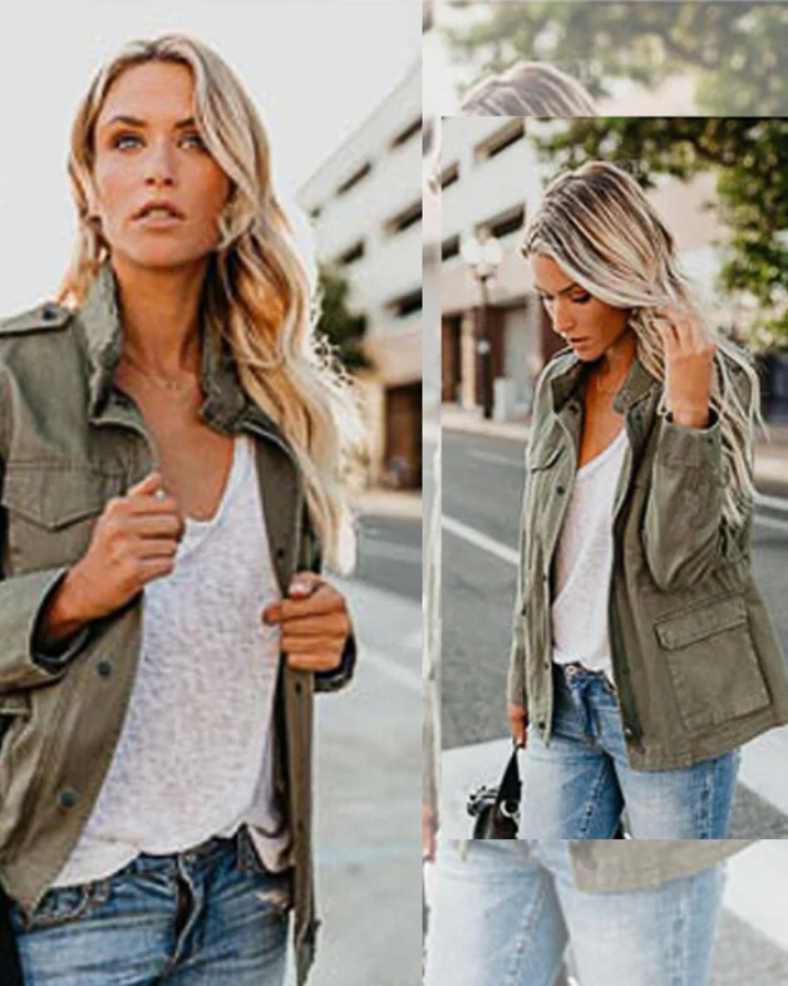 Drune | Damen Leichte Sommerjacke Elegant