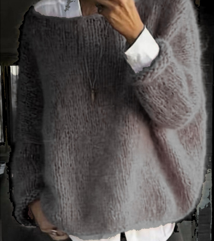 Drune | Damen Übergröße Pullover Sweater