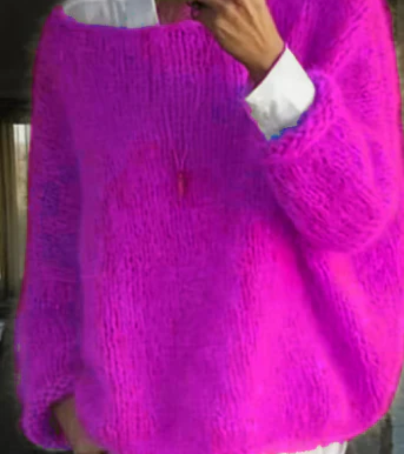 Drune | Damen Übergröße Pullover Sweater