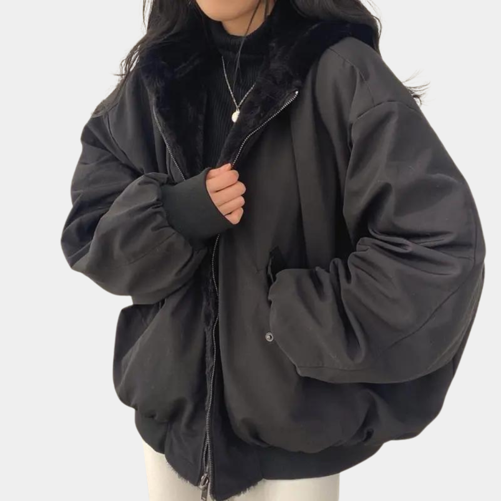 Damen Oversized Winterjacke mit Bequem & Warm | Drune