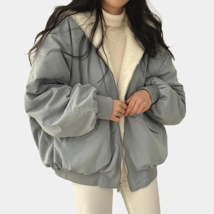 Damen Oversized Winterjacke mit Bequem & Warm | Drune