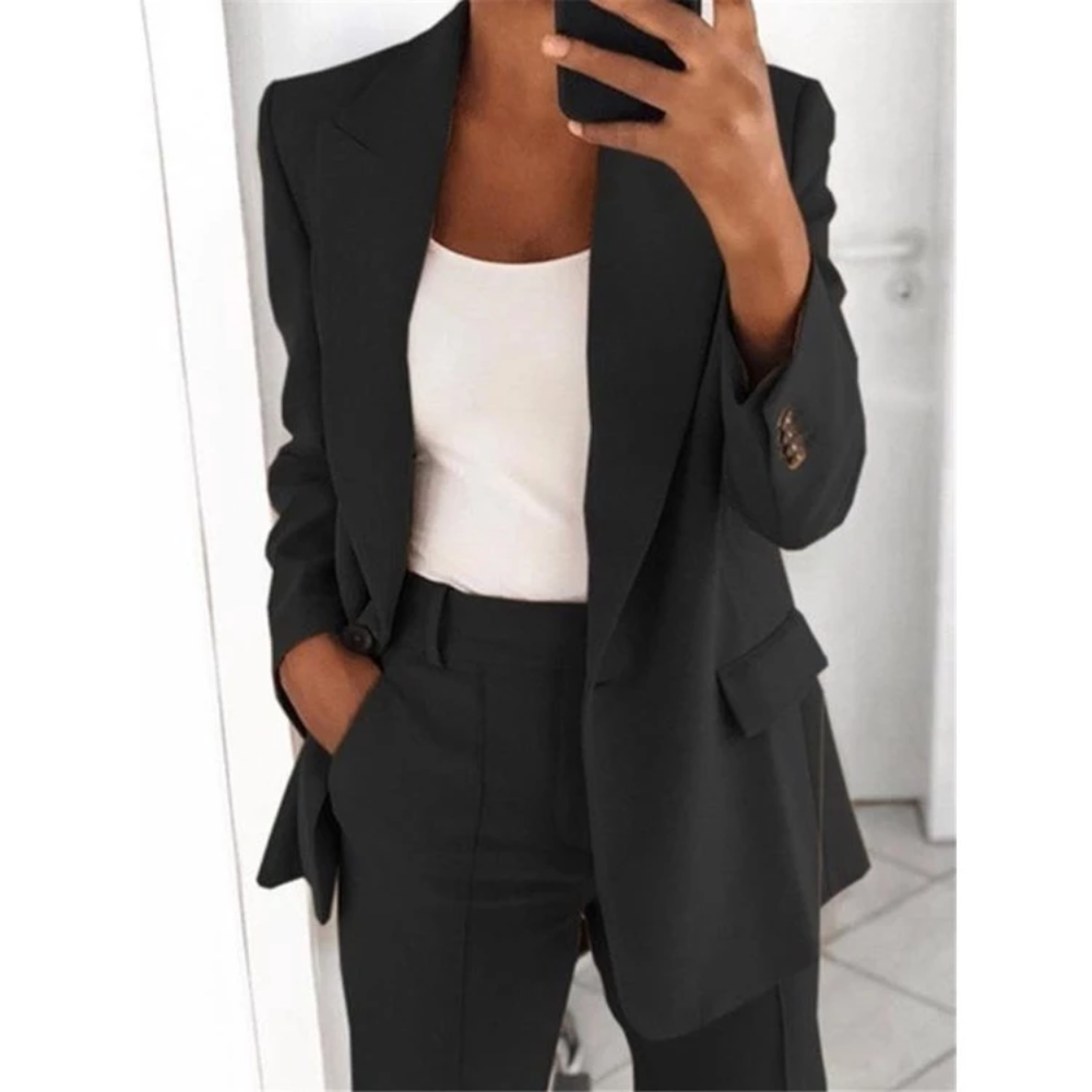 Drune | Damen Elegante Hosenanzug Festlich