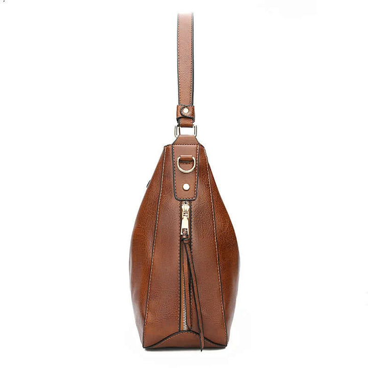 Drune | Handtasche Damen Schwarz Groß