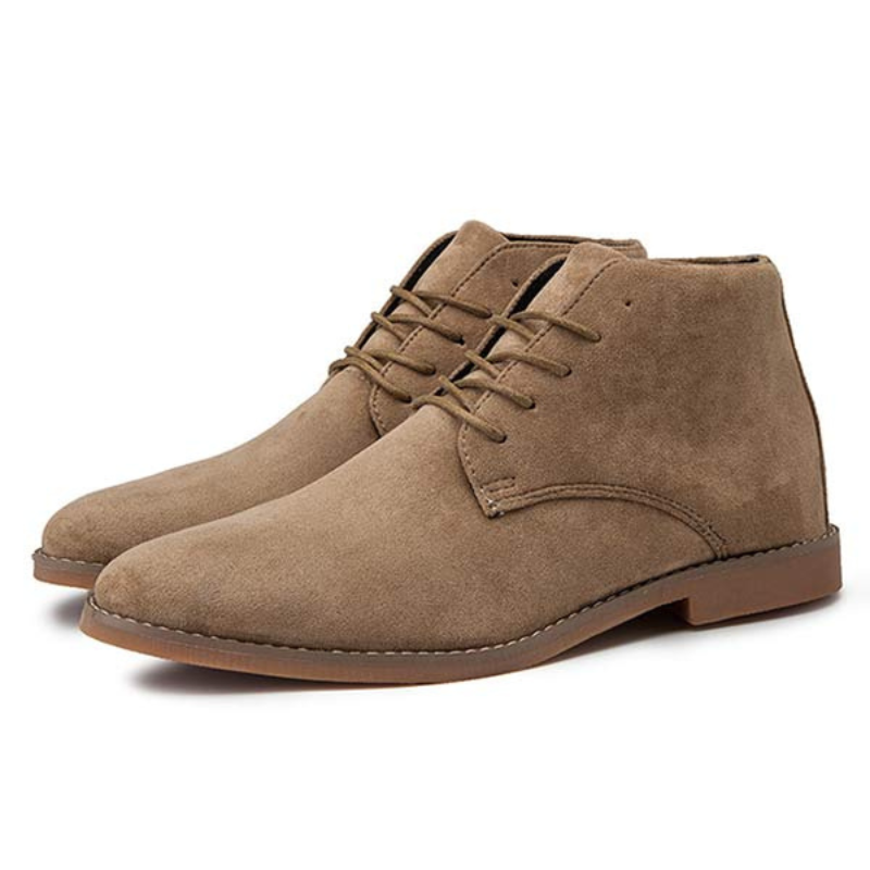 Drune | Damen Schwarze Stiefeletten Flach