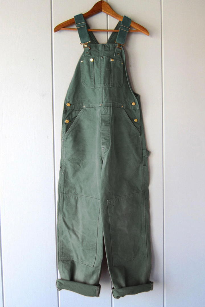 Drune | Locker Geschnittener Overall mit Hoher Taille und Geraden Hosenbeinen