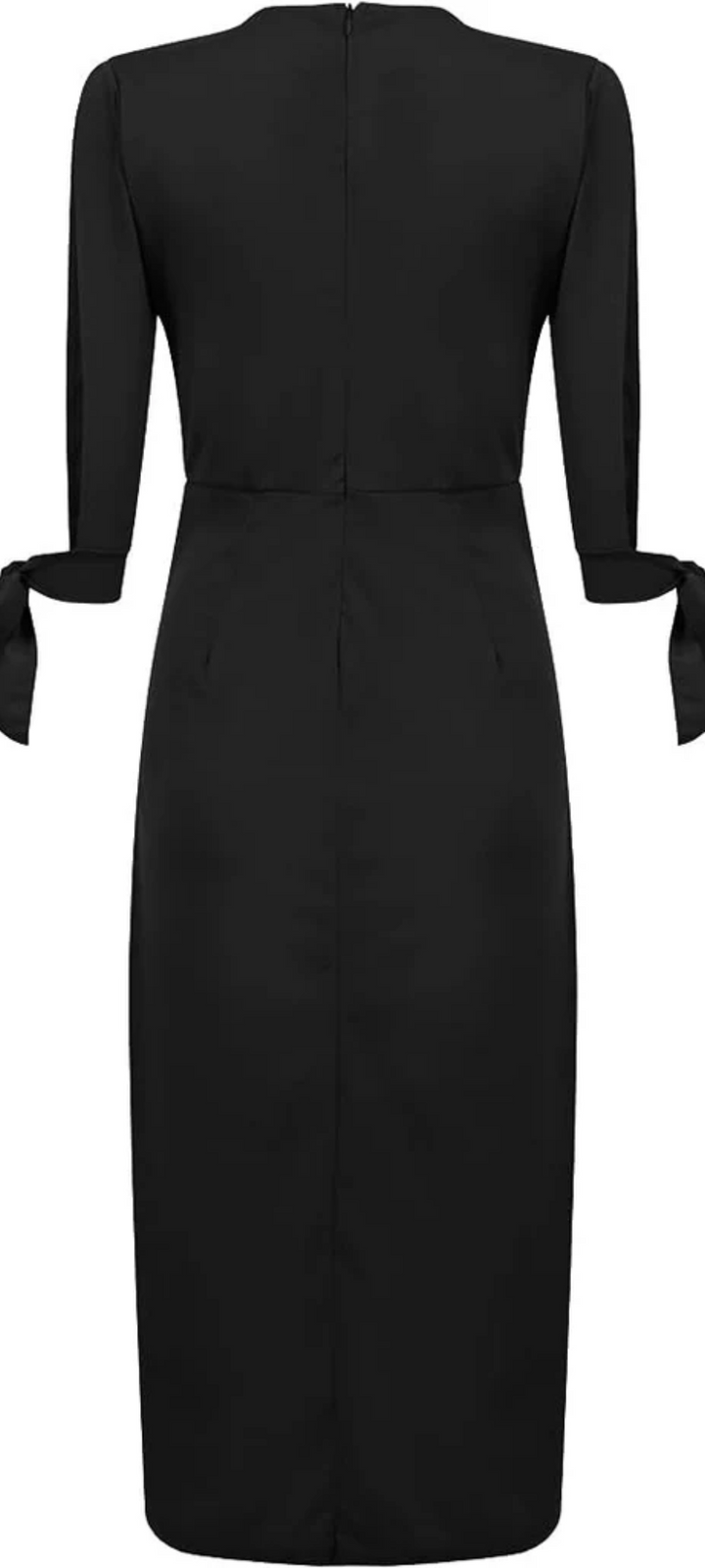 Drune | Festliches Midi Wickelkleid Elegant