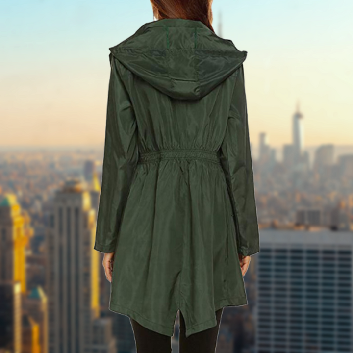 Drune | Damen Wasserdichte Regenjacke Atmungsaktiv