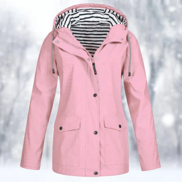 Drune | Damen Wasserdichte Regenjacke Mit Kapuze