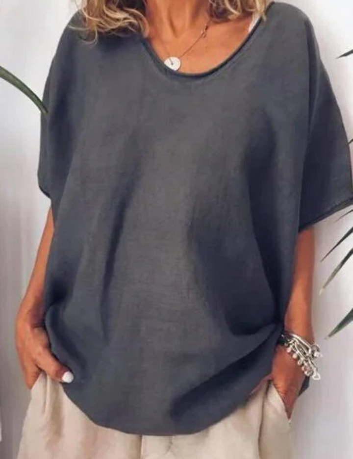 Drune | Damen Oversized T-Shirt Weiß