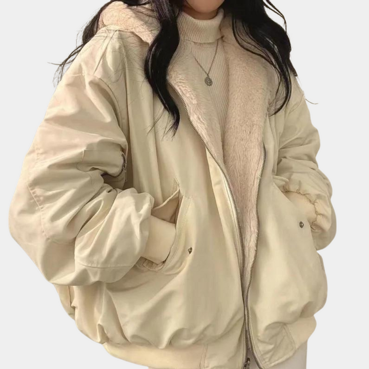 Damen Oversized Winterjacke mit Bequem & Warm | Drune