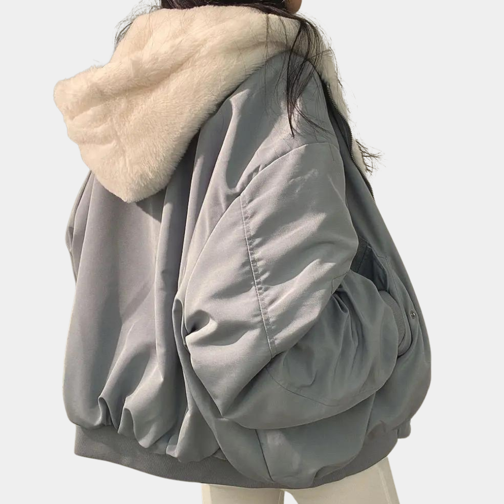 Damen Oversized Winterjacke mit Bequem & Warm | Drune