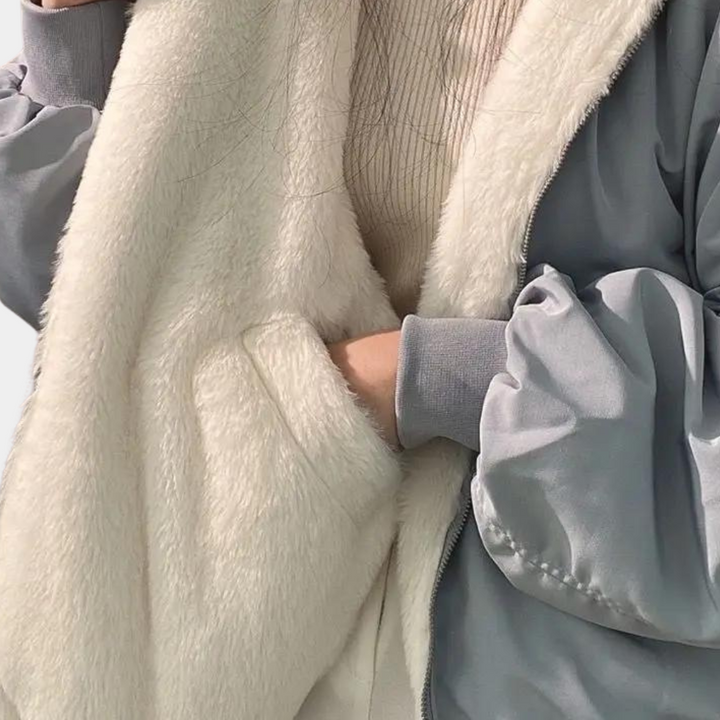 Damen Oversized Winterjacke mit Bequem & Warm | Drune