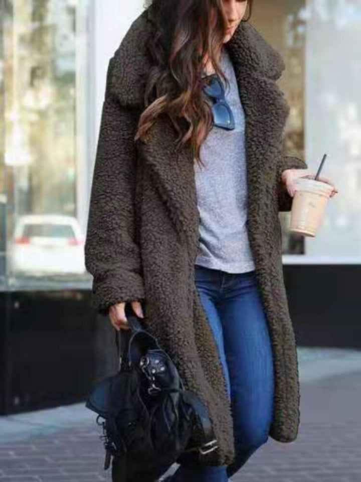 Drune | Mantel - Strukturierter Teddy-Look