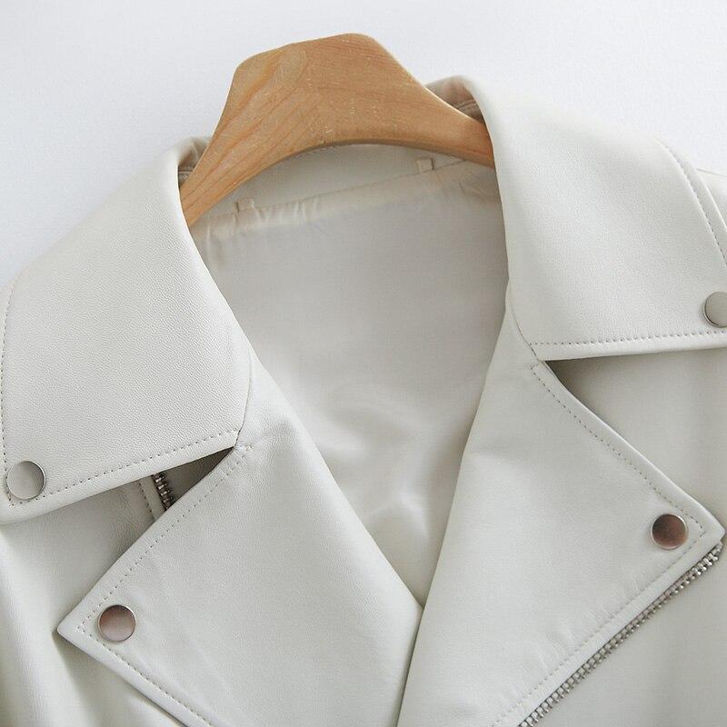 Drune | Damenlederjacke mit seitlichem Reißverschluss