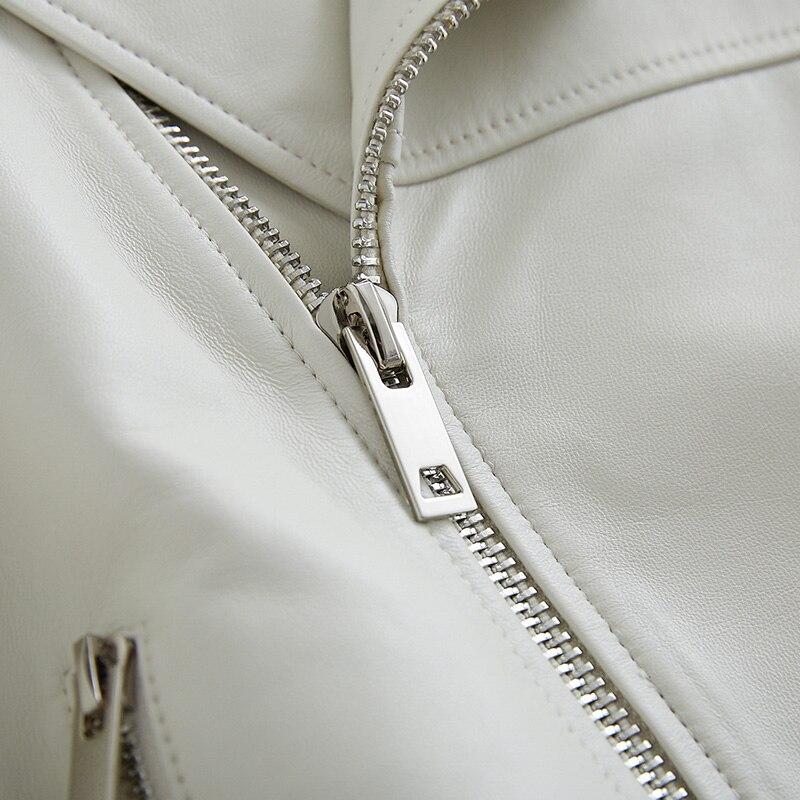 Drune | Damenlederjacke mit seitlichem Reißverschluss