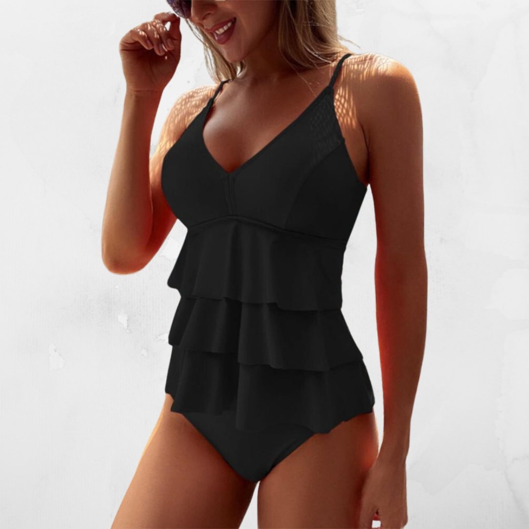 Drune | Geschichtetes Badekleid Für Schwimmbad Und Strand