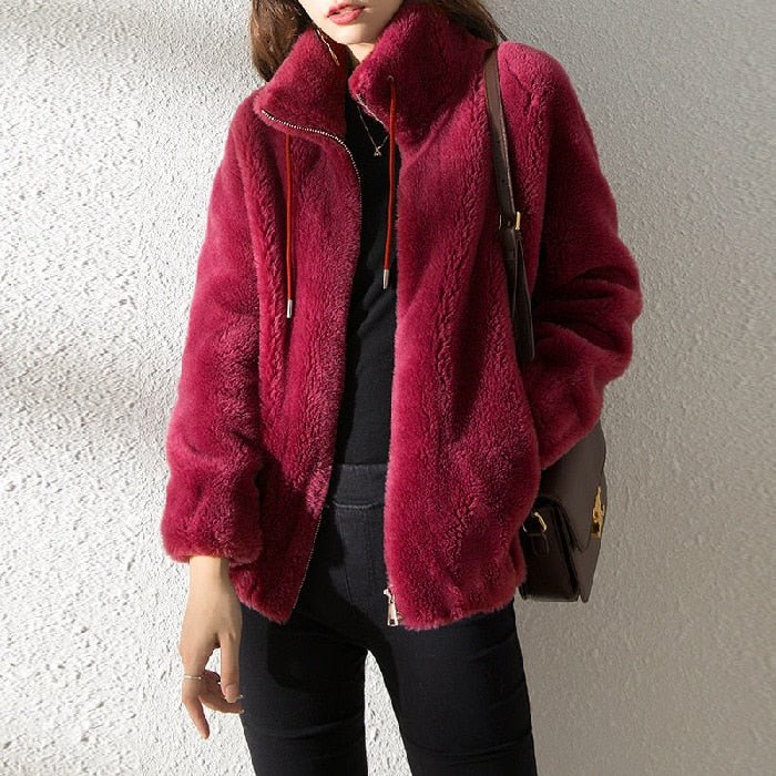 Drune | Gepolsterte Fleecejacke