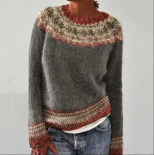 Drune | Gemütlicher Fair Isle Pullover