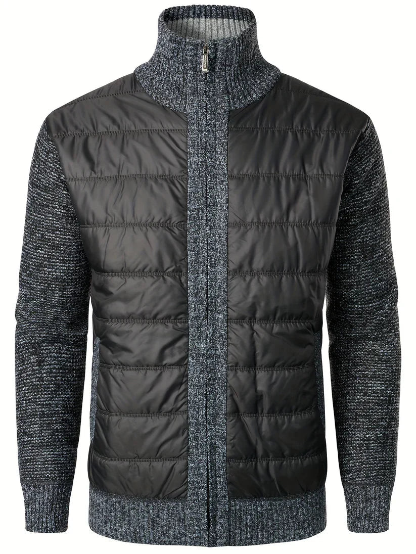 Drune | Zip-Up Rollkragenweste