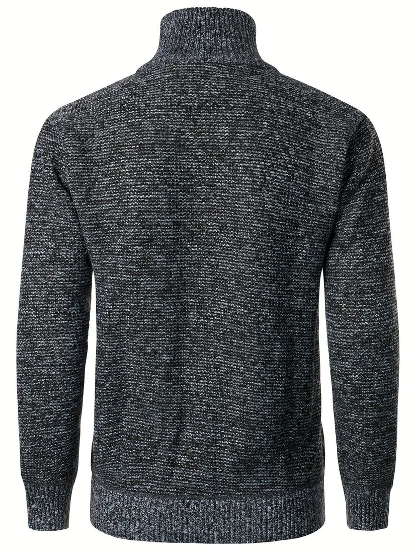 Drune | Zip-Up Rollkragenweste