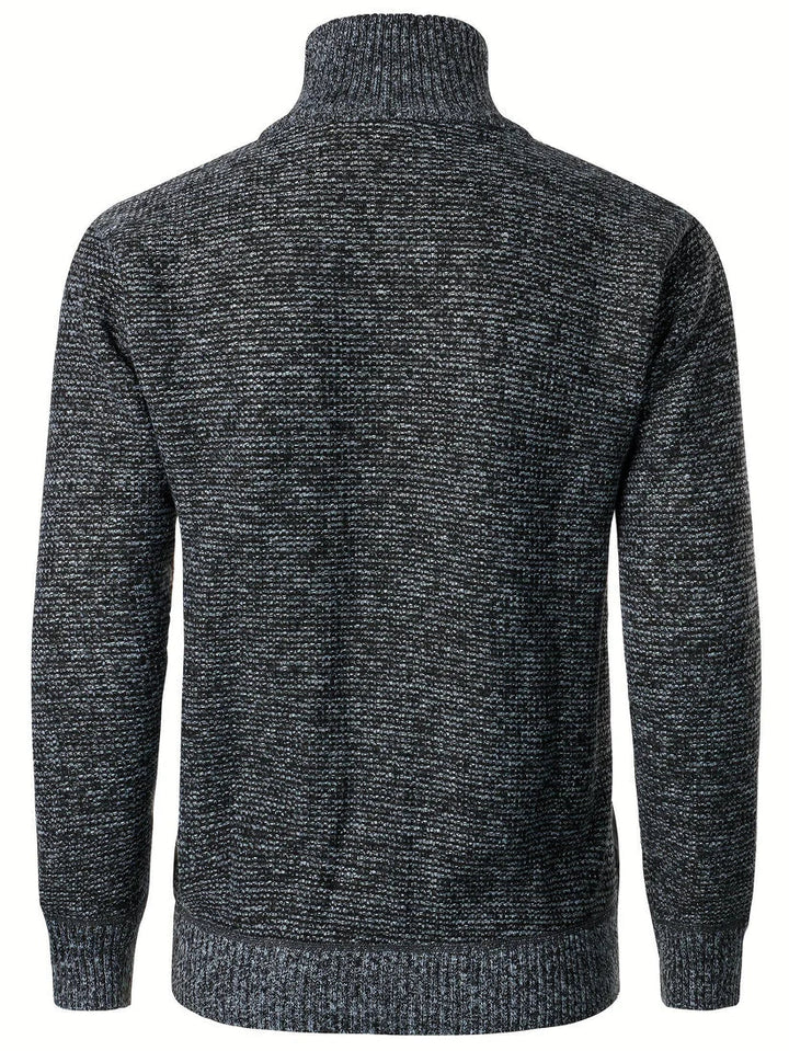 Drune | Zip-Up Rollkragenweste