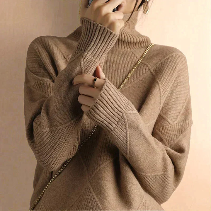 Drune | Kuscheliger Damen-Rollkragenpullover aus Kaschmir