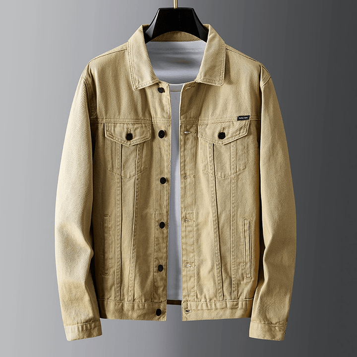Drune | Lässige Jeansjacke Im Zeitlosen Design