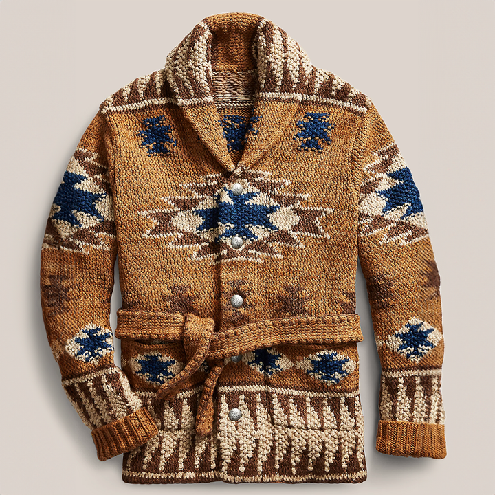 Drune | Pullover aus Jacquard-Wolle