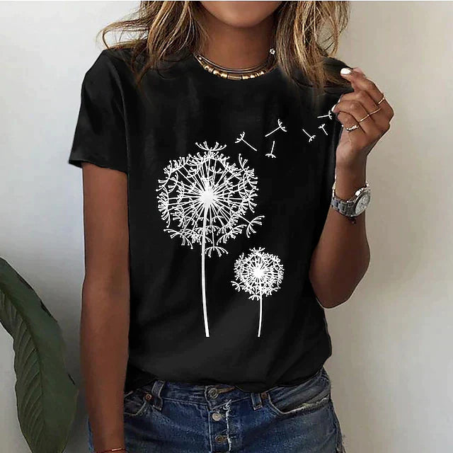 Drune | T-Shirt mit Rundhalsausschnitt