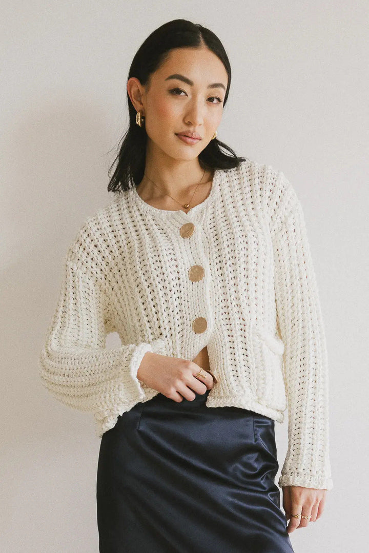 Drune | Cozy Chic women's cardigan with buttons and pockets