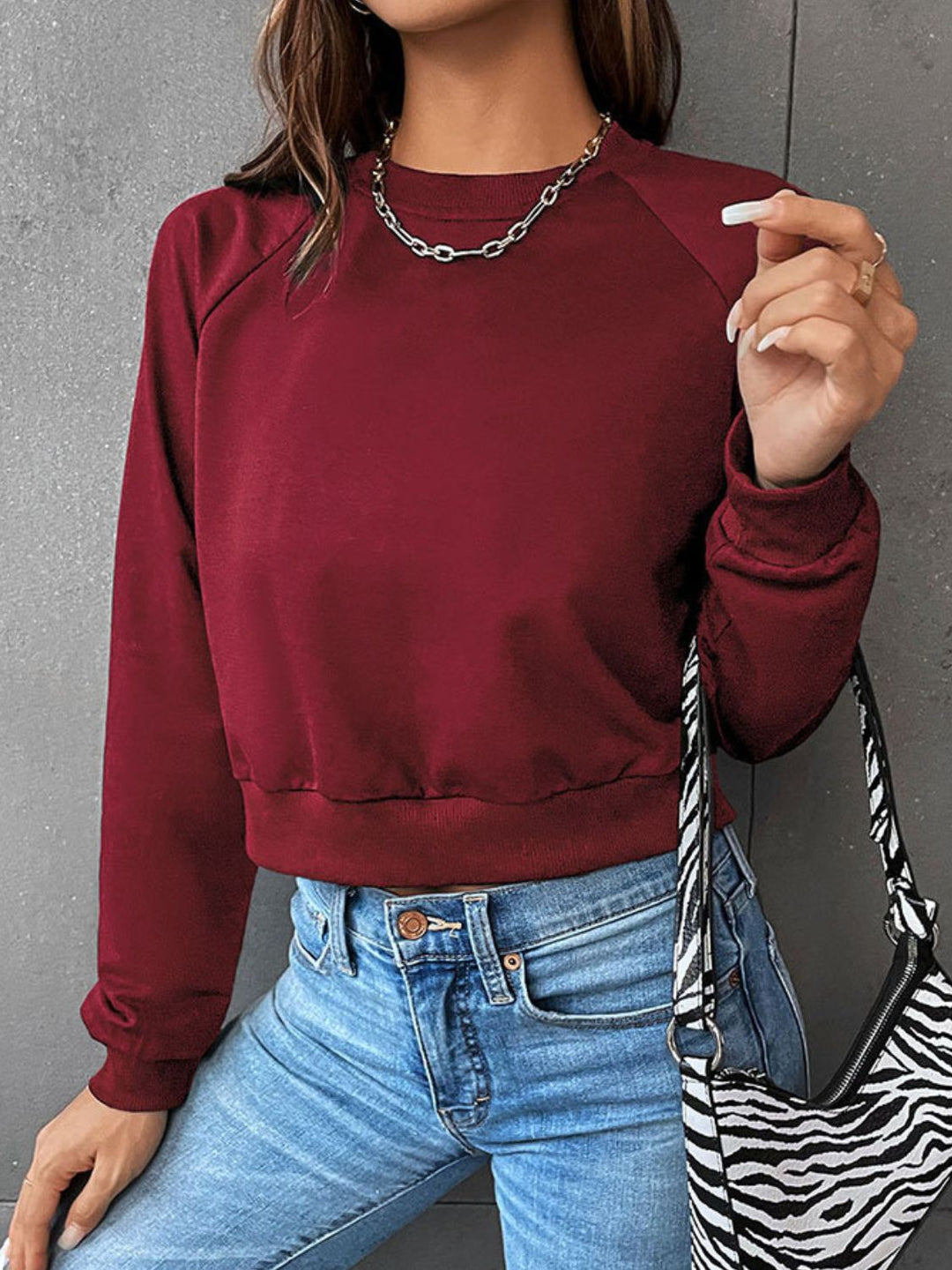 Drune | Stilvolle Winter Streetwear Kürzer Pullover Für Frauen