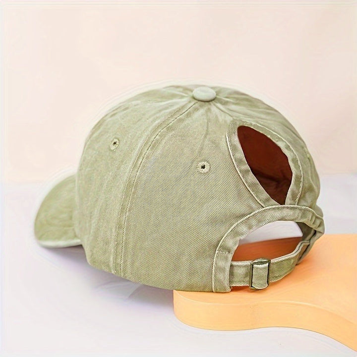 Drune | Pferdeschwanz Baseballcap mit Atmungsaktivem Komfort und Uv Schutz