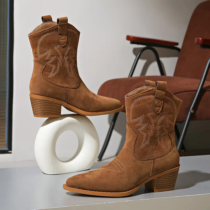Drune | Bestickte Westernstiefel für Damen