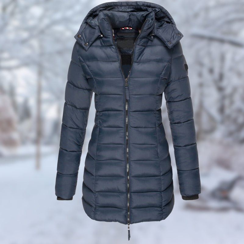 Drune | Stilvolle Halblange Winterjacke Für Damen
