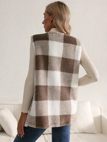 Drune | Sherpa Check Weste