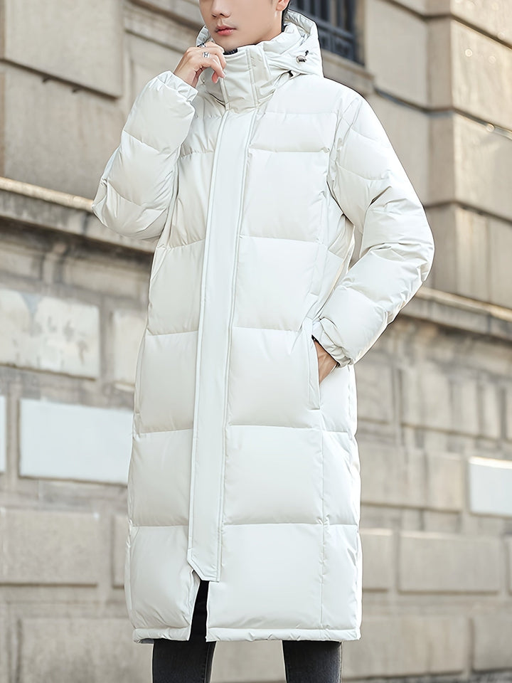 Drune | Winterjacke mit Kapuze und Reißverschluss für Herren - Perfekt für den Winter