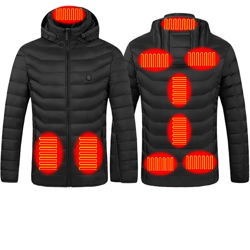 Drune | Elegante USB-heizbare Jacke für Herren, thermisch Winter