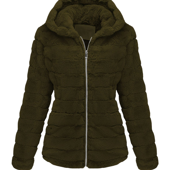 Drune | Eleganter Teddy-Mantel In Einfarbig
