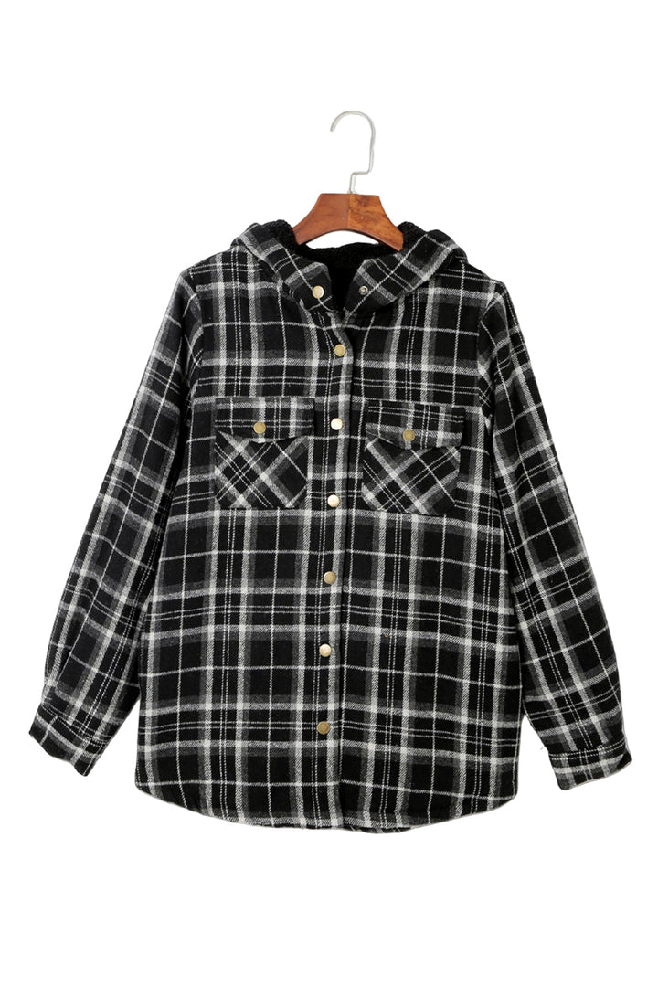Drune | Gitterjacke mit Plüschfutter Warm und Stilvoll Ideal Für Den Alltag