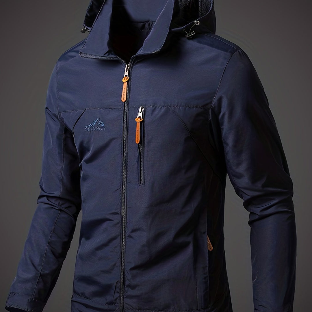 Drune | Wasserabweisende Herren Softshelljacke Mit Kapuze