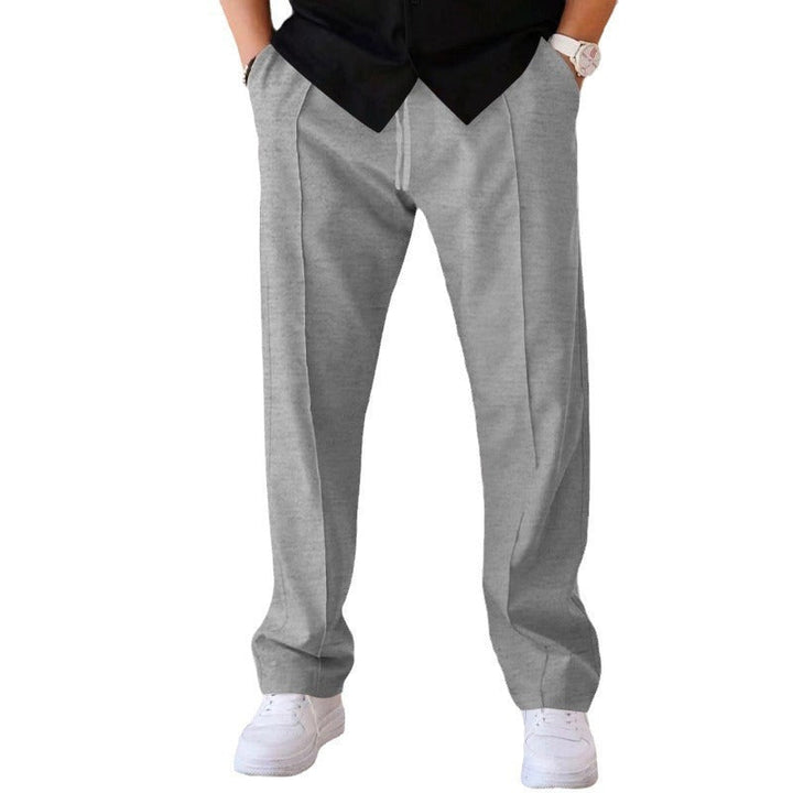 Drune | Bequeme, Breitgeschnittene Herren Hose Aus Leichtem, Luftigem Material