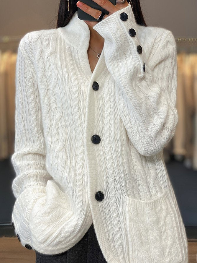 Drune | Weißer Strickpullover für einen zeitlosen Stil